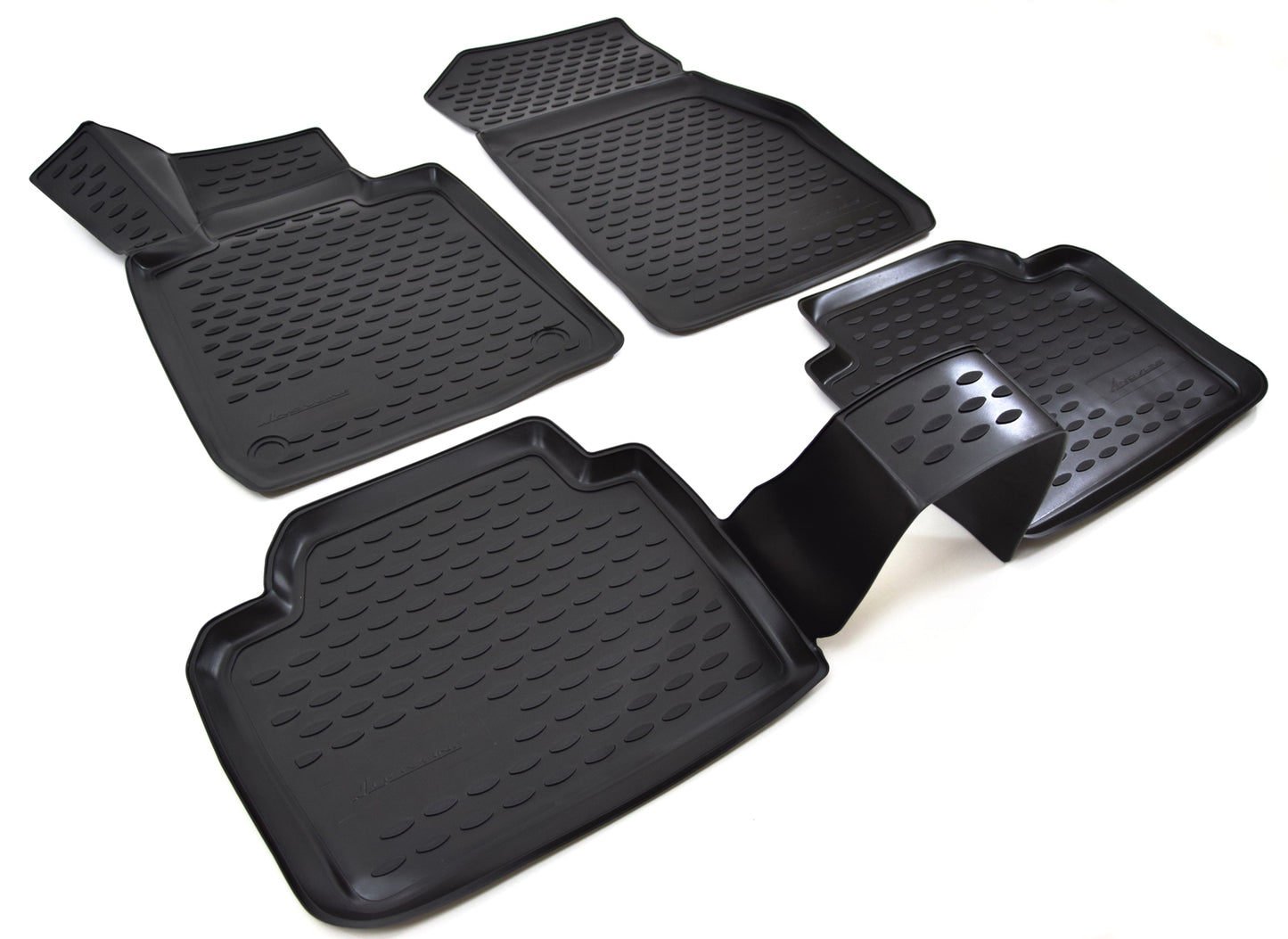 Covorase din cauciuc tip tavita Premium, BMW Seria 3 (F30), 2011-2019