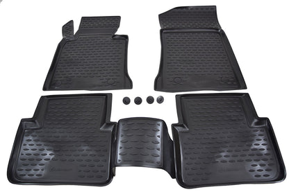 Covorase din cauciuc tip tavita Premium, BMW Seria 3 (E46), sedan/break, 1997-2006