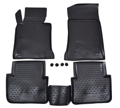 Covorase din cauciuc tip tavita Premium, BMW Seria 3 (E46), sedan/break, 1997-2006