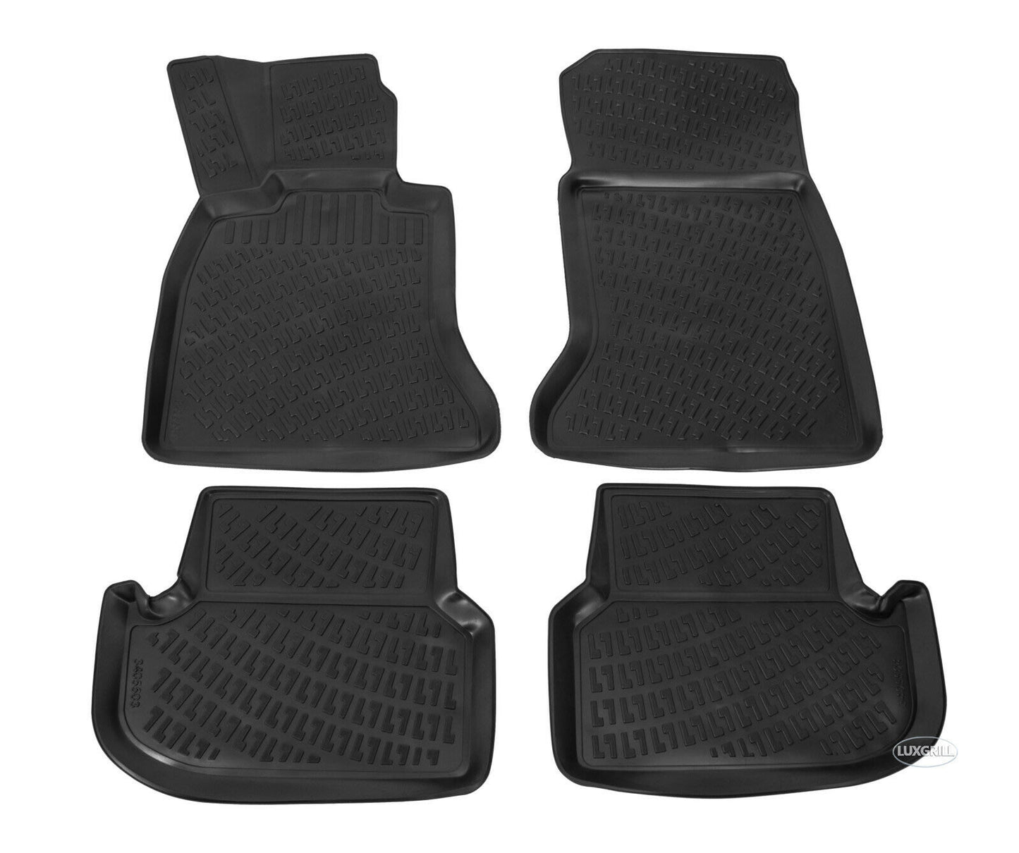 Covorase din cauciuc tip tavita Premium, BMW Seria 5 (F10/F11), sedan/break, 2009-2017
