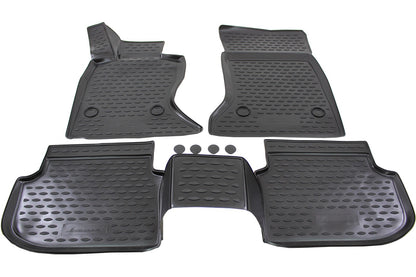 Covorase din cauciuc tip tavita Premium, BMW Seria 5 (F10), sedan/break, 2009-2017