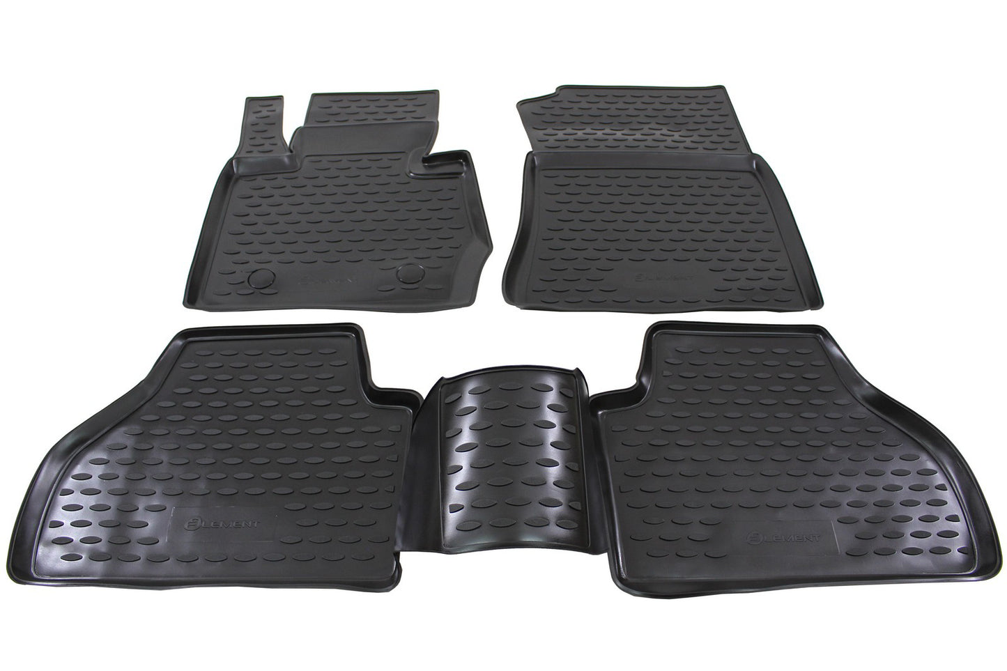 Covorase din cauciuc tip tavita Premium, BMW X3 (F25), SUV, 2010-2018