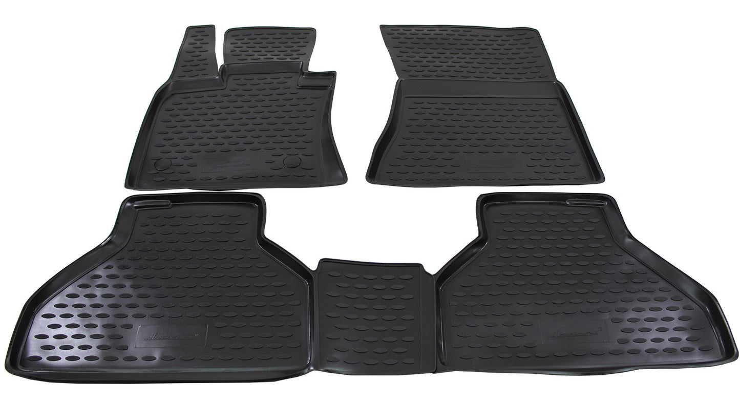 Covorase din cauciuc tip tavita Premium, BMW X5 (E70), SUV, 2006-2013