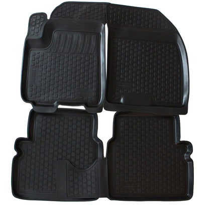 Covorase din cauciuc tip tavita Premium, Chevrolet Kalos, hatchback, 2002-2011