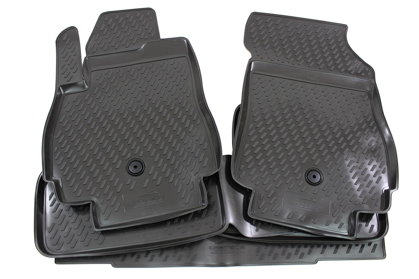 Covorase din cauciuc tip tavita Premium, Chevrolet Orlando, 2011-2018