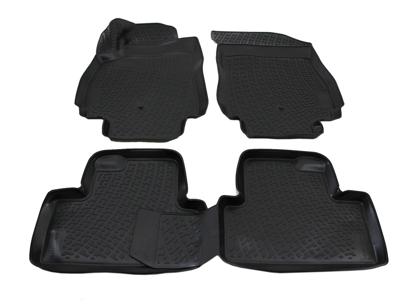 Covorase din cauciuc tip tavita Premium, Chevrolet Orlando, 2011-2018