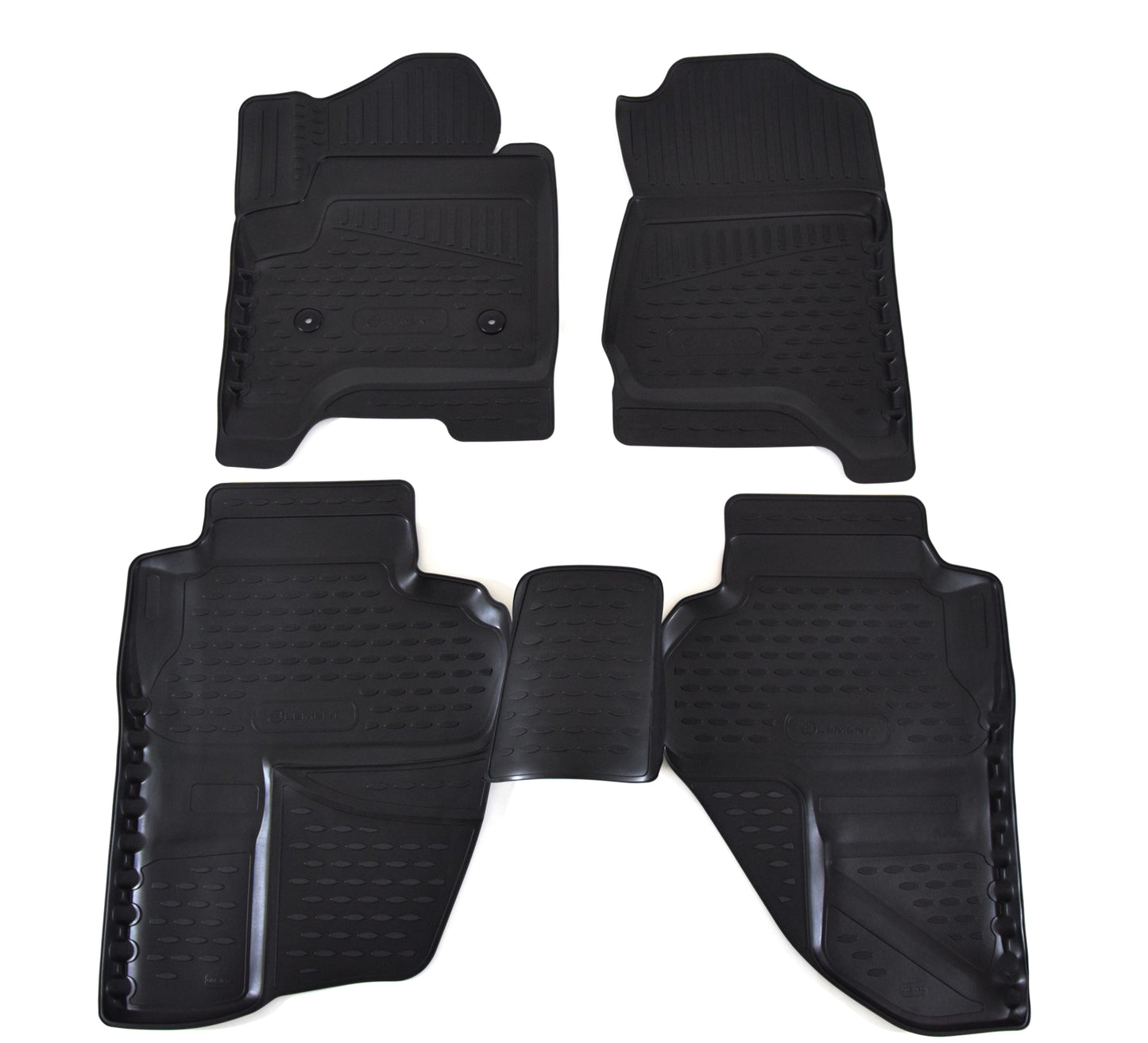 Covorase din cauciuc tip tavita Premium, Chevrolet Silverado, 2014-2019