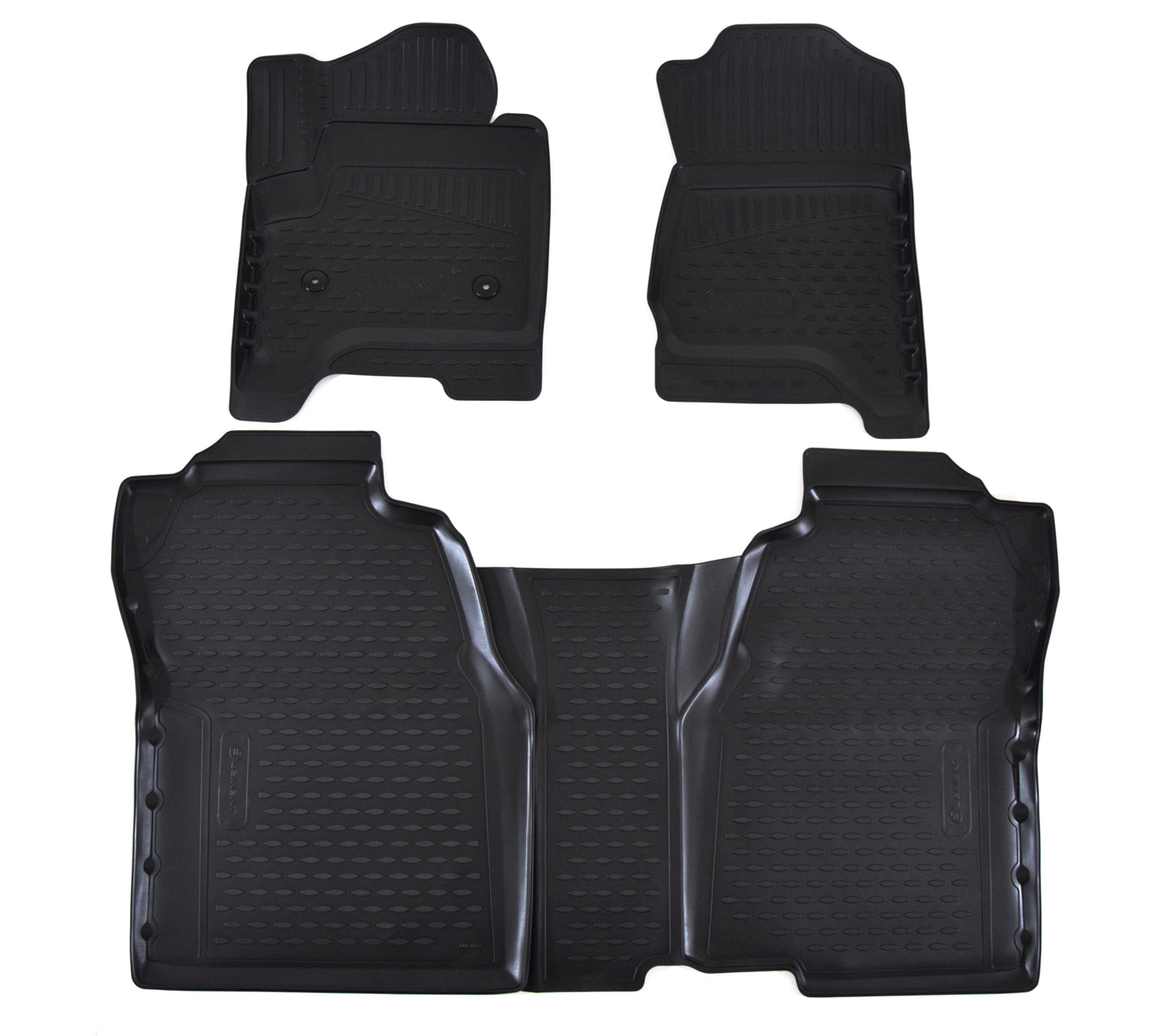 Covorase din cauciuc tip tavita Premium, Chevrolet Silverado, 2014-2019