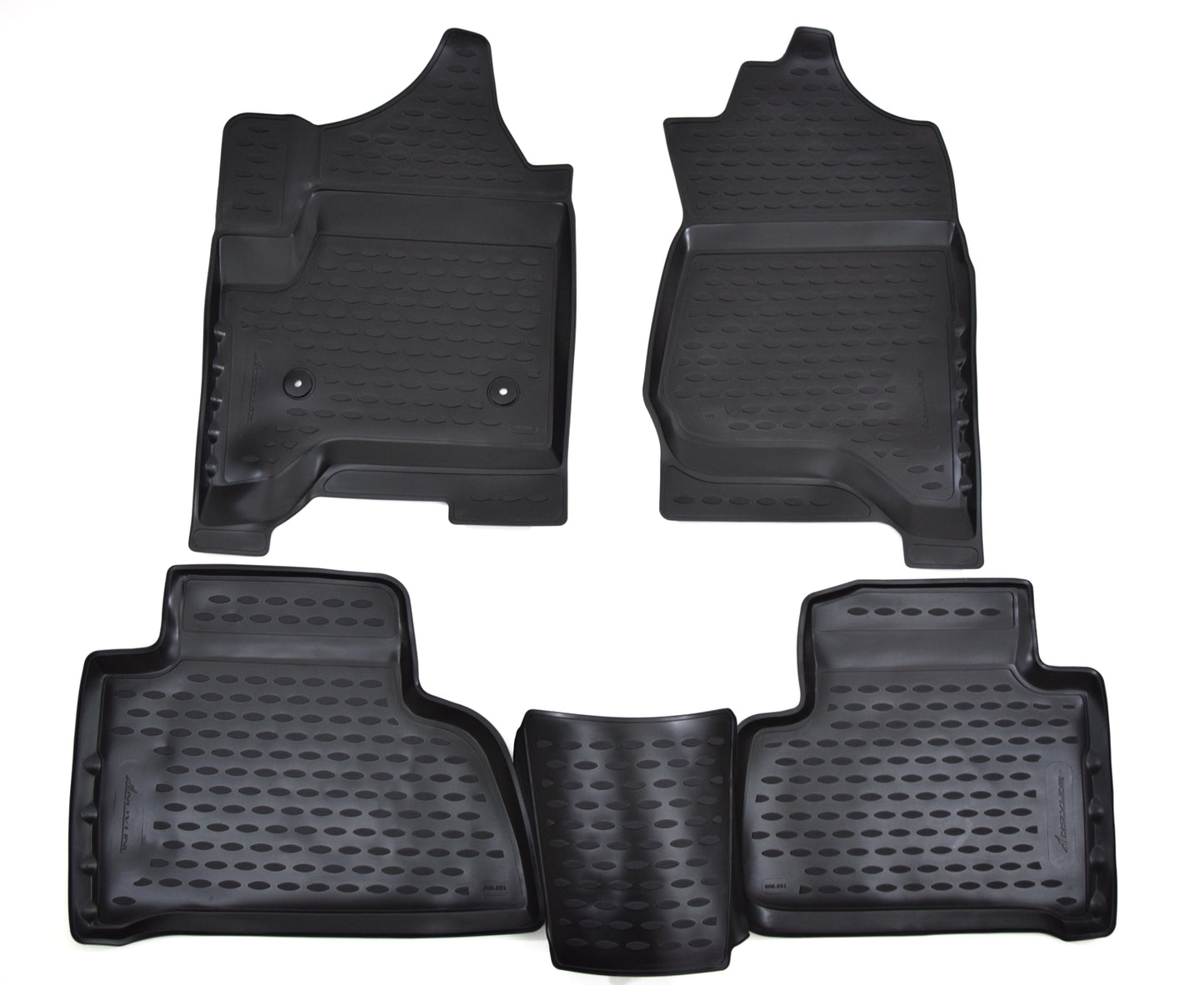 Covorase din cauciuc tip tavita Premium, Chevrolet Tahoe, 2015-2020