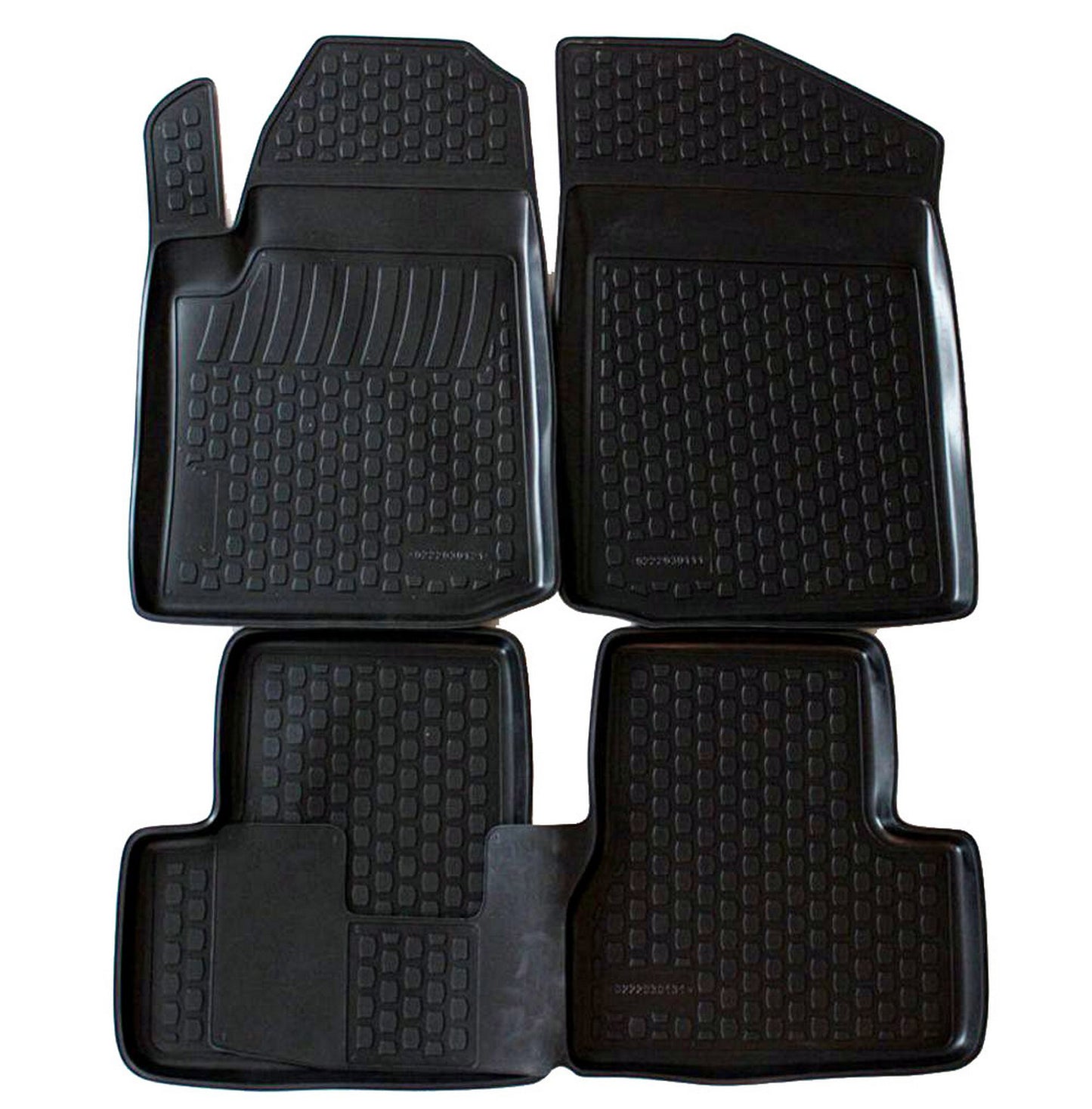 Covorase din cauciuc tip tavita Premium, Citroen C3, 2002-2009