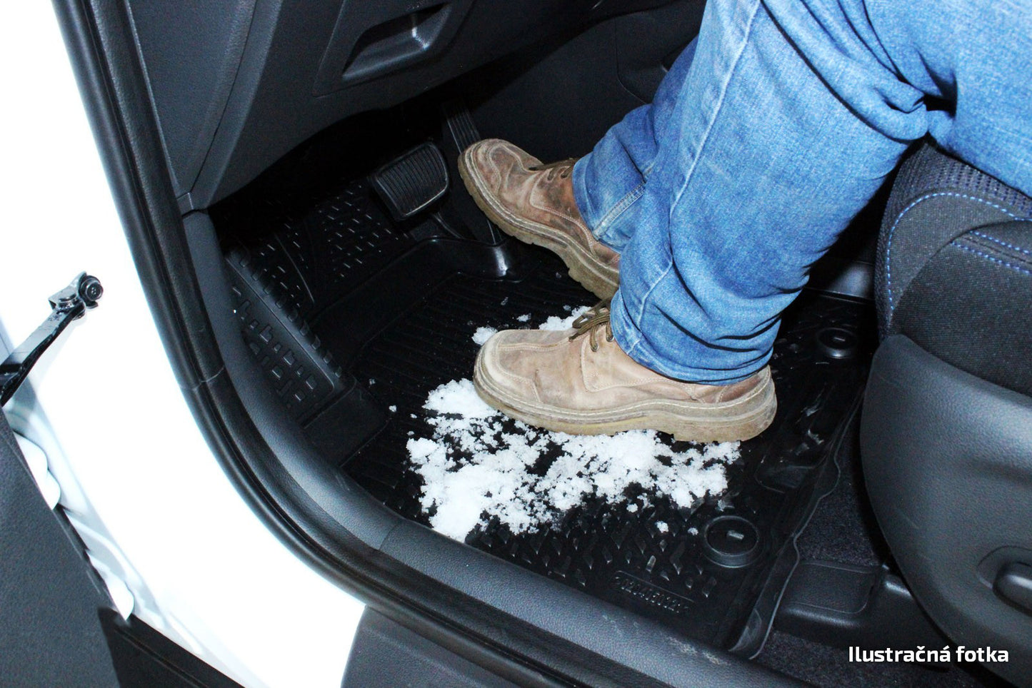 Covorase din cauciuc tip tavita Premium, Dacia Logan, 2004-2012