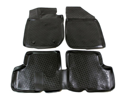 Covorase din cauciuc tip tavita Premium, Dacia Logan, 2004-2012