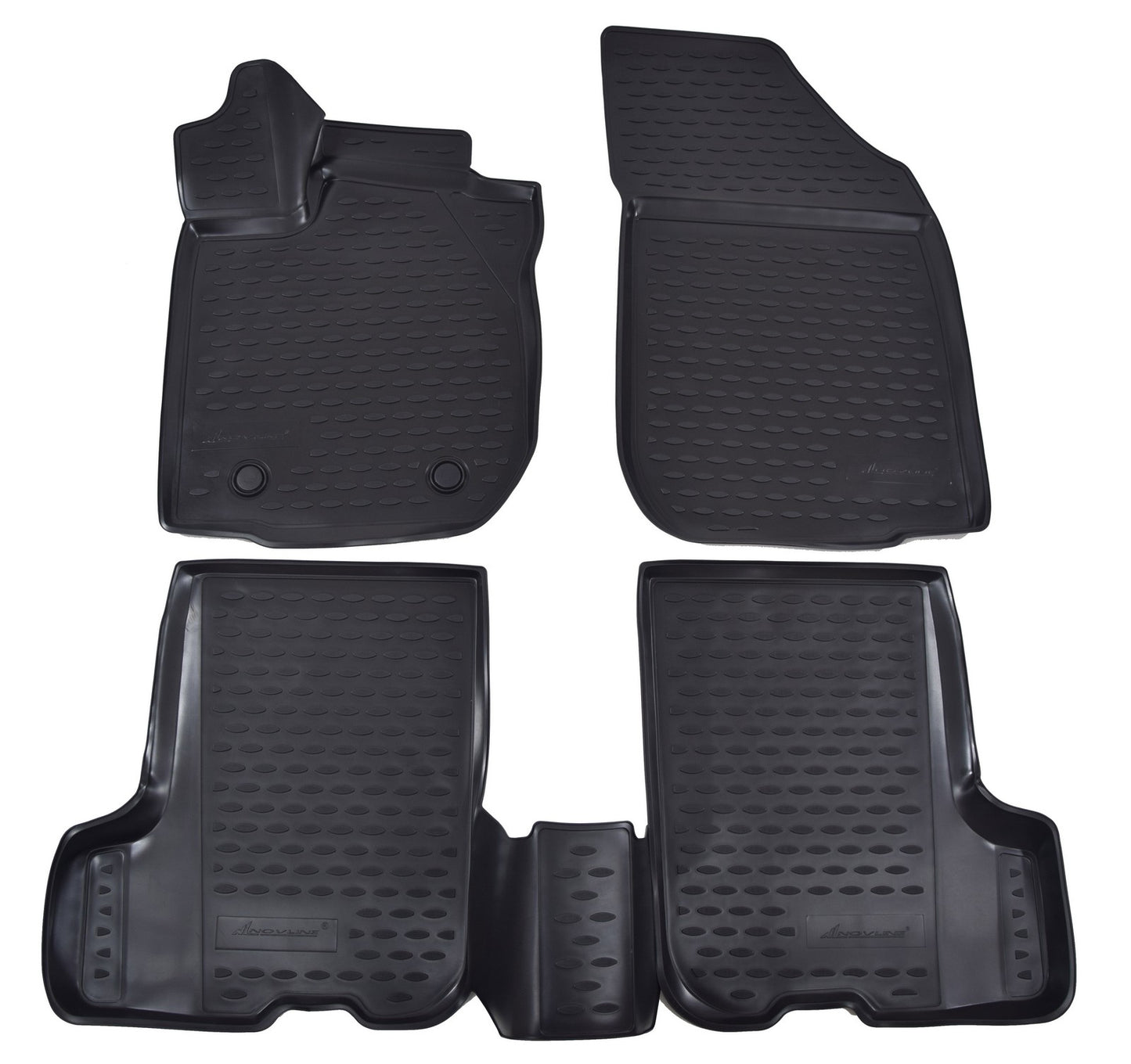 Covorase din cauciuc tip tavita Premium, Dacia Sandero, hatchback, 2012-2020
