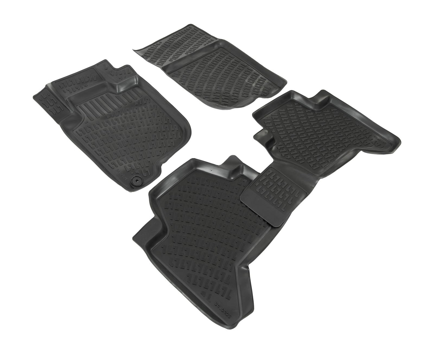 Covorase din cauciuc tip tavita Premium, Fiat Fullback, 2016-2019