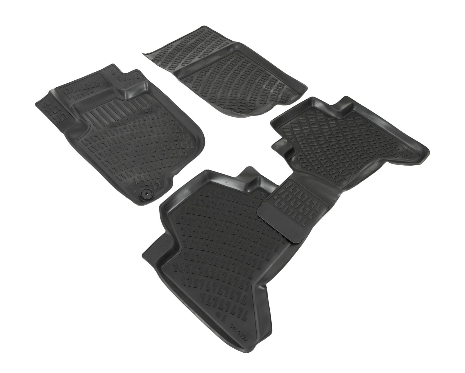 Covorase din cauciuc tip tavita Premium, Fiat Fullback, 2016-2019
