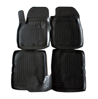 Covorase din cauciuc tip tavita Premium, Fiat Panda, 2003-2012