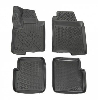 Covorase din cauciuc tip tavita Premium, Fiat Panda, 2012-