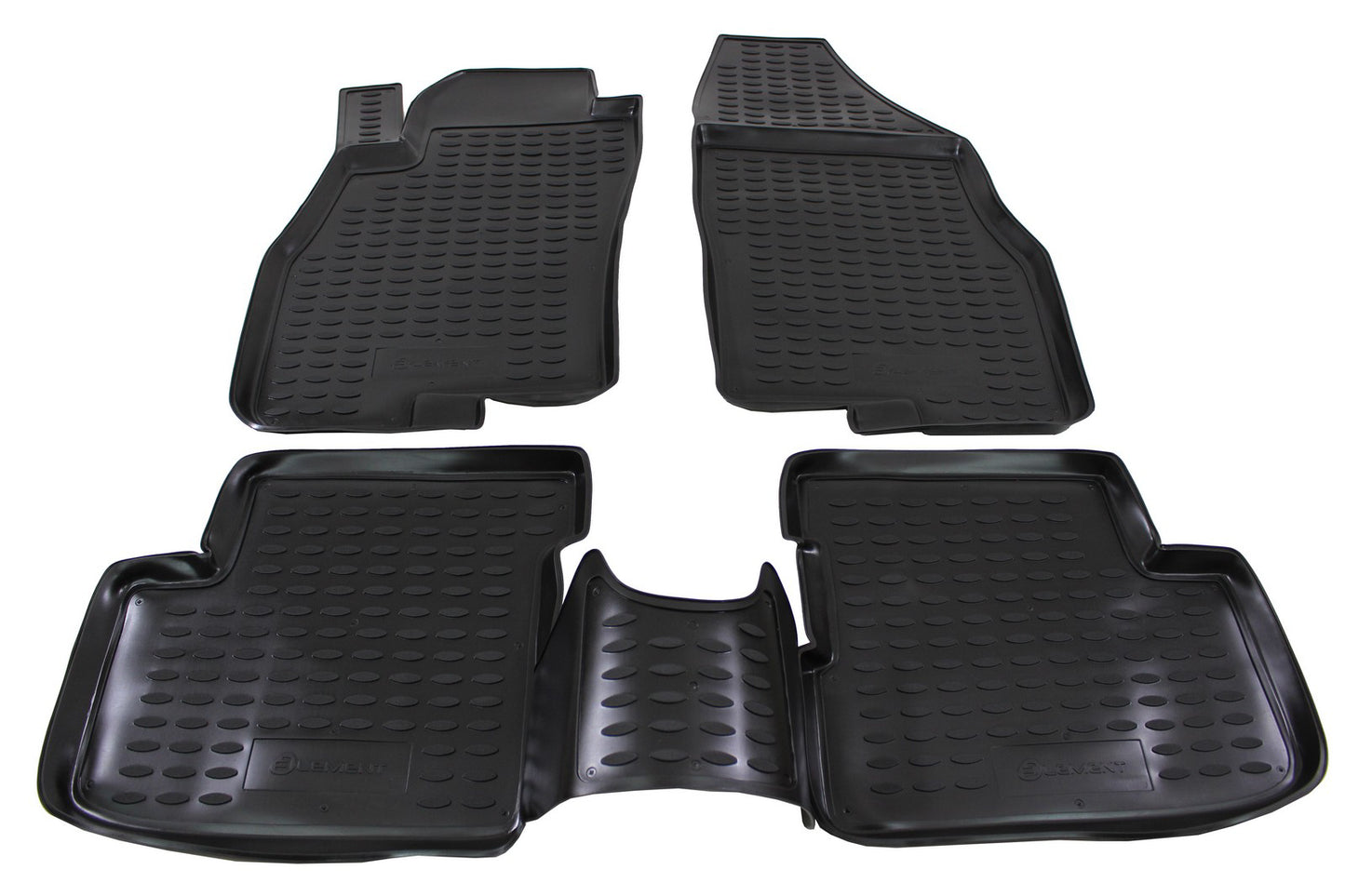 Covorase din cauciuc tip tavita Premium, Fiat Punto, 2005-2018