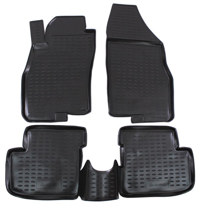 Covorase din cauciuc tip tavita Premium, Fiat Punto, 2005-2018