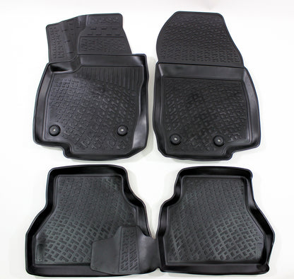 Covorase din cauciuc tip tavita Premium, Ford B-Max, 2012-2017