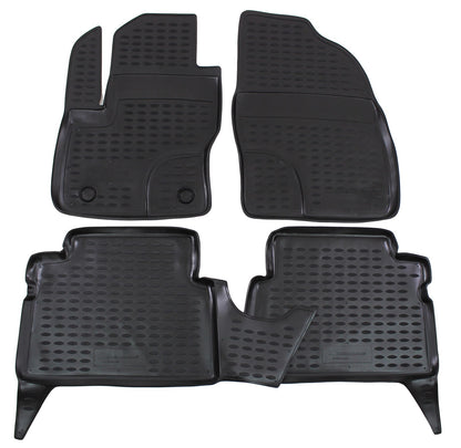 Covorase din cauciuc tip tavita Premium, Ford C-Max, MPV, 2007-2010