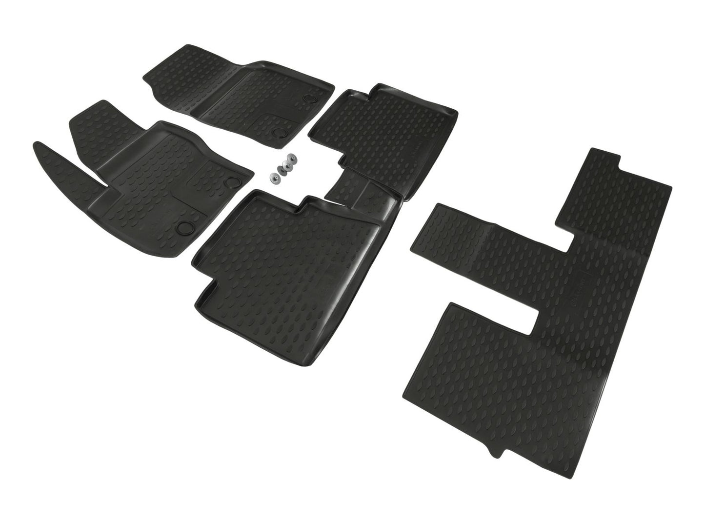 Covorase din cauciuc tip tavita Premium, Ford C-Max, MPV, 2010-2019