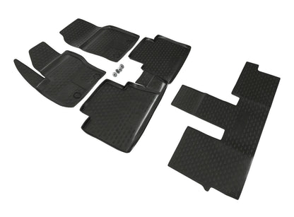 Covorase din cauciuc tip tavita Premium, Ford C-Max, MPV, 2010-2019