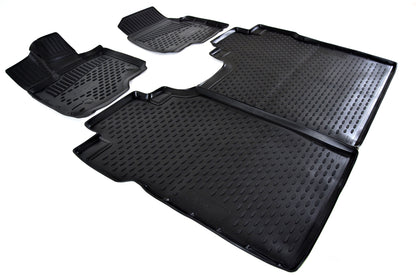 Covorase din cauciuc tip tavita Premium, Ford F-150, 2015-2017