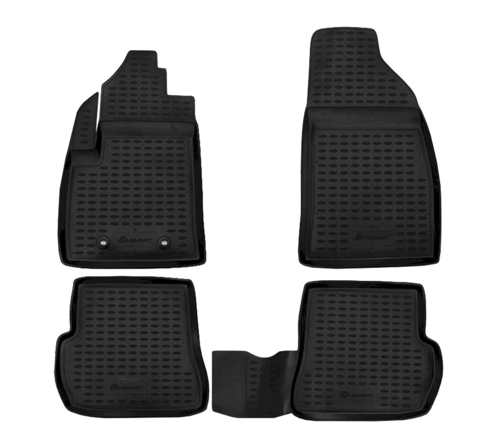 Covorase din cauciuc tip tavita Premium, Ford Fiesta, sedan/break/hatchback, 2002-2008