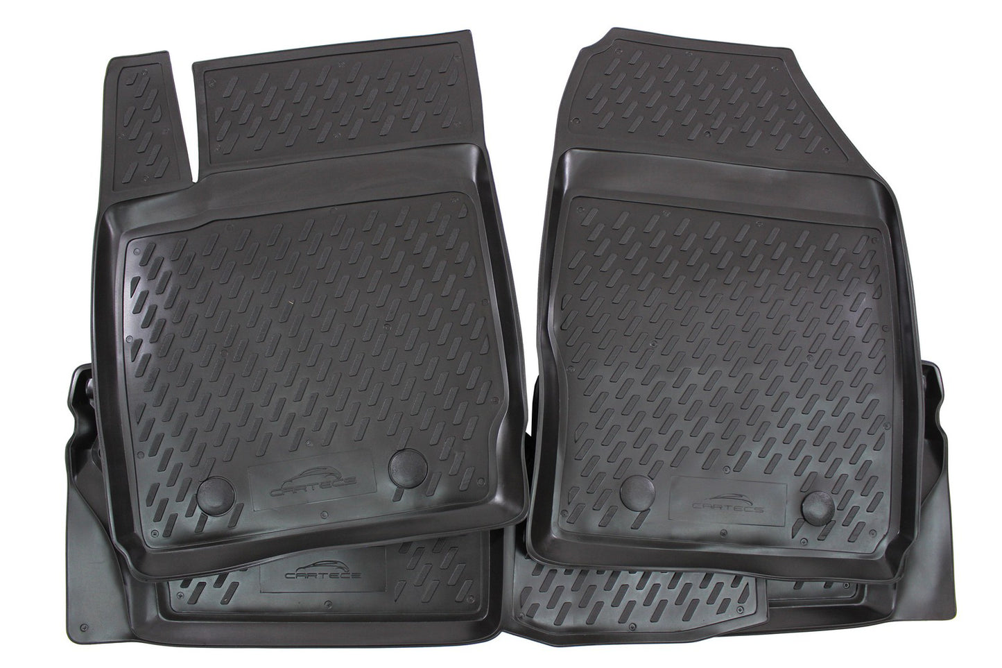 Covorase din cauciuc tip tavita Premium, Ford Fiesta, 2008-2011