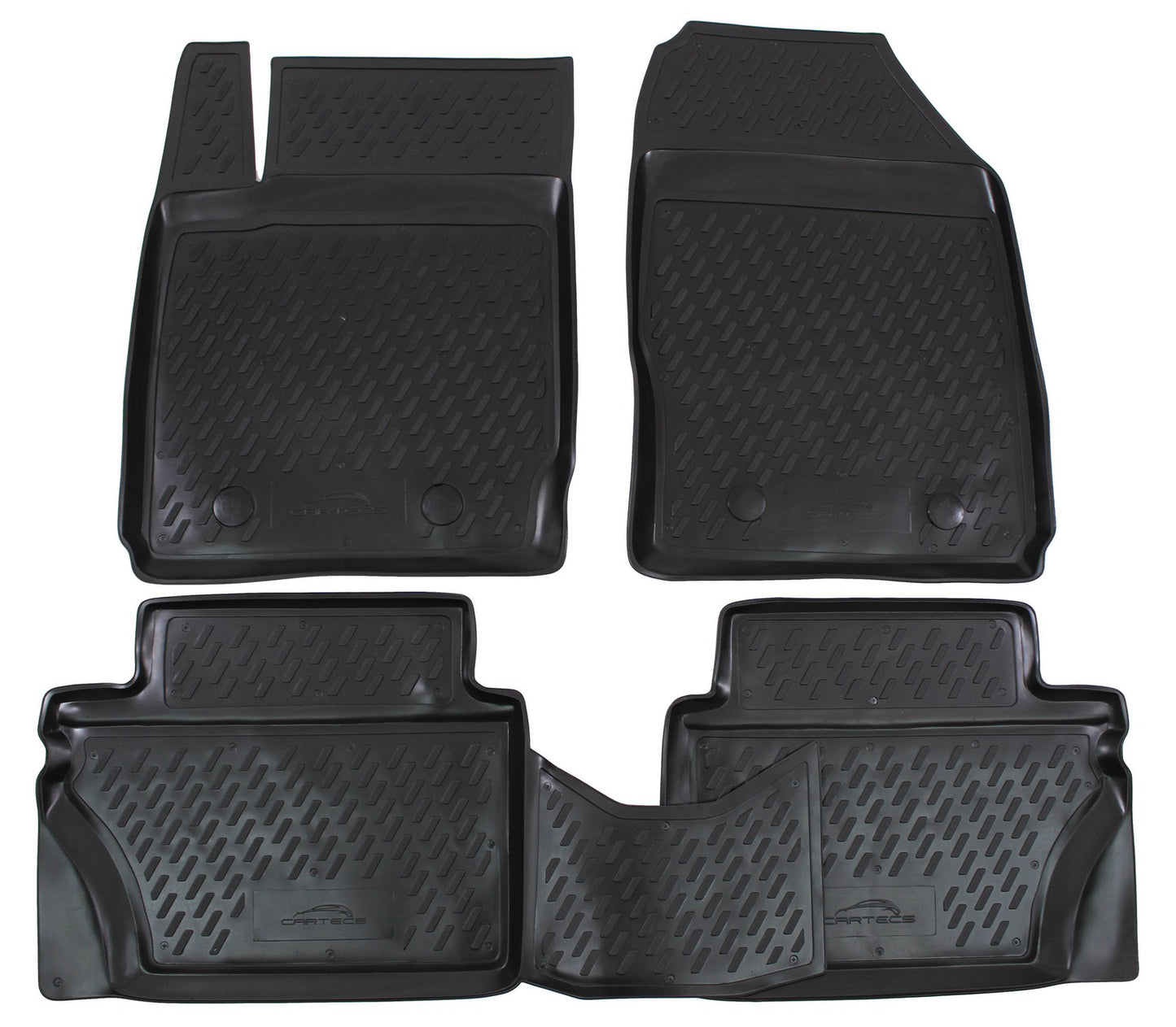 Covorase din cauciuc tip tavita Premium, Ford Fiesta, 2008-2011