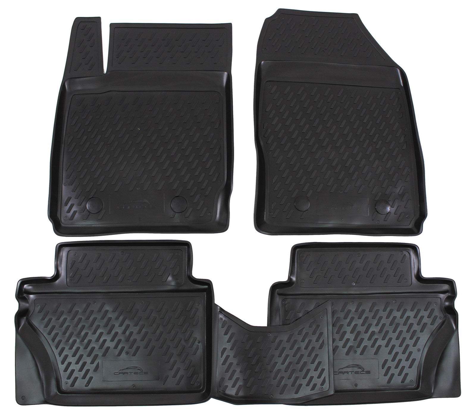 Covorase din cauciuc tip tavita Premium, Ford Fiesta, 2008-2011