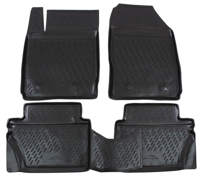 Covorase din cauciuc tip tavita Premium, Ford Fiesta, 2008-2011