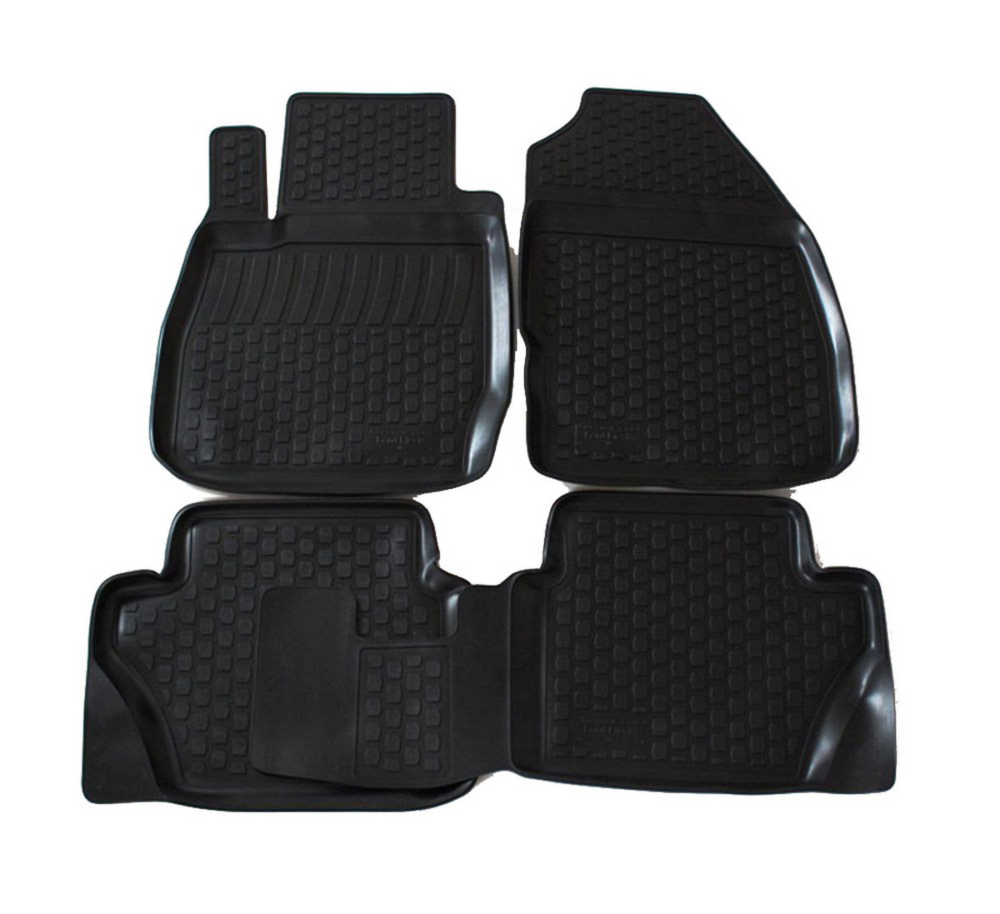 Covorase din cauciuc tip tavita Premium, Ford Fiesta, 2008-2017