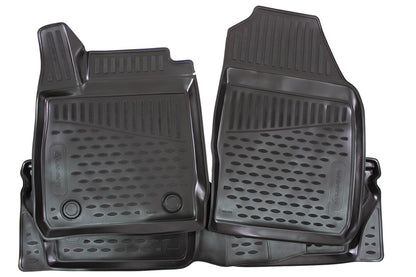 Covorase din cauciuc tip tavita Premium, Ford Fiesta (MK7), hatchback, 2017-