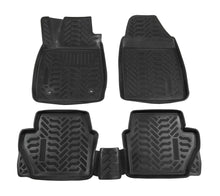 Covorase din cauciuc tip tavita Premium, Ford Fiesta MK7, hatchback, 2017-