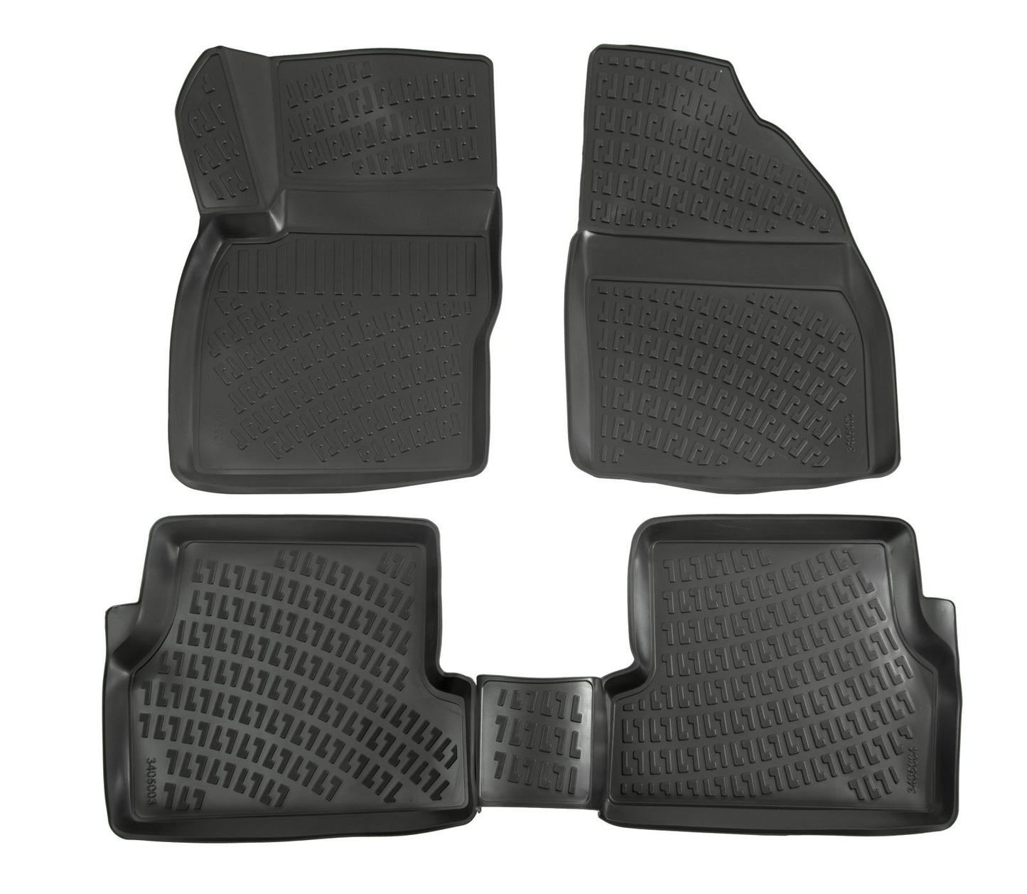 Covorase din cauciuc tip tavita Premium, Ford Focus, 1998-2004