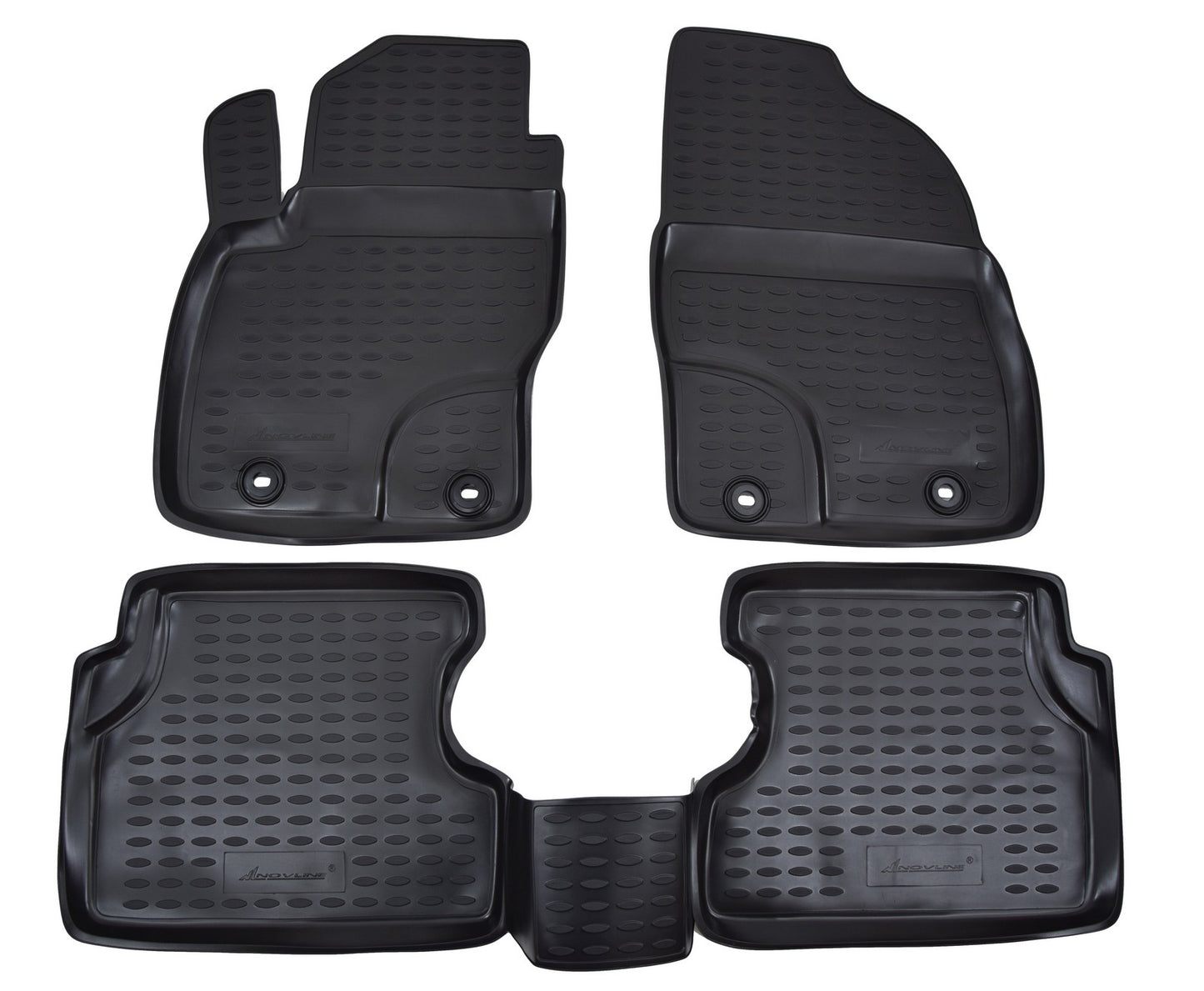 Covorase din cauciuc tip tavita Premium, Ford Focus, 2004-2010
