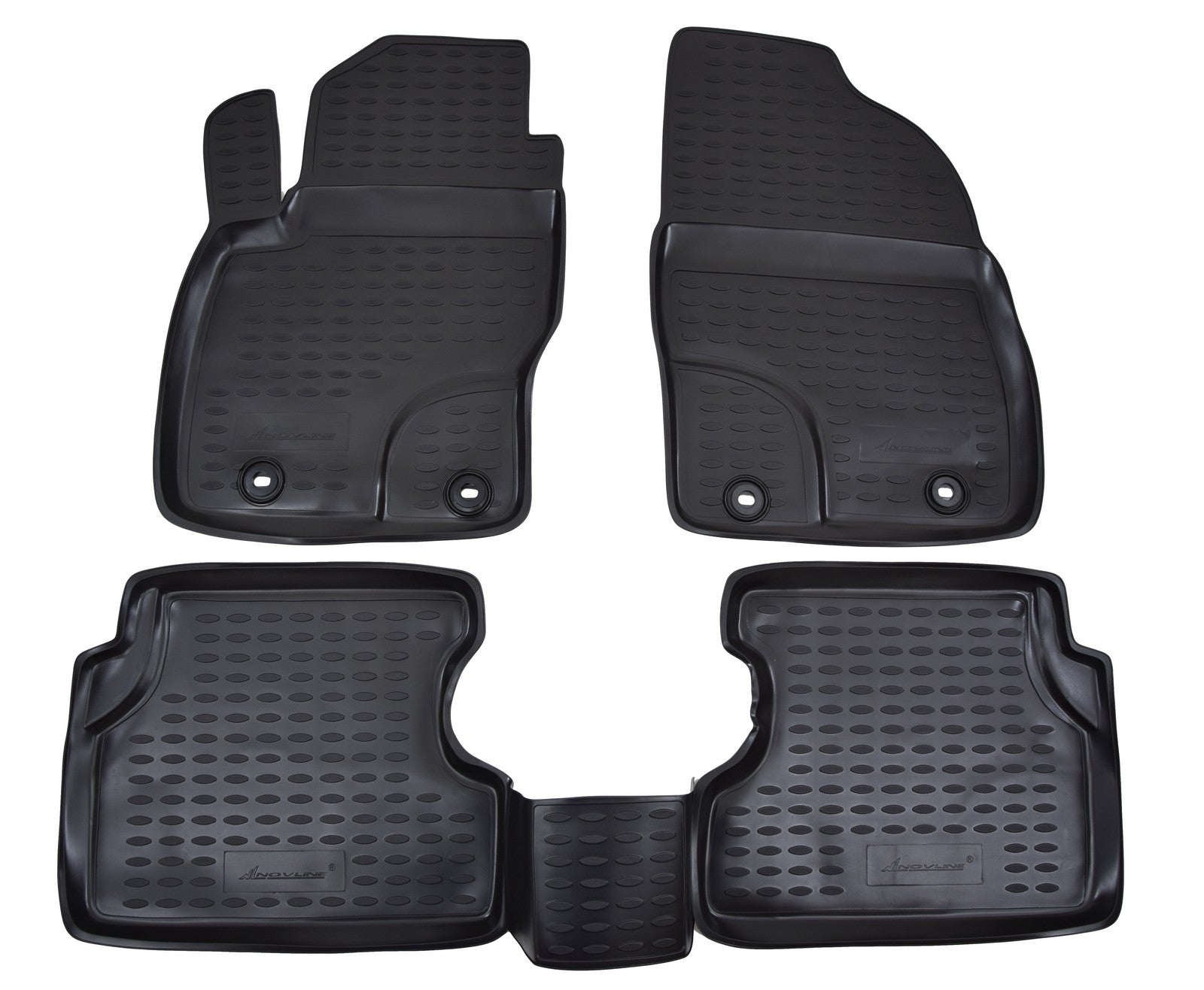 Covorase din cauciuc tip tavita Premium, Ford Focus, 2004-2010