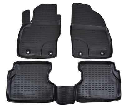 Covorase din cauciuc tip tavita Premium, Ford Focus, 2004-2010