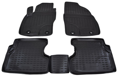 Covorase din cauciuc tip tavita Premium, Ford Focus, 2004-2010
