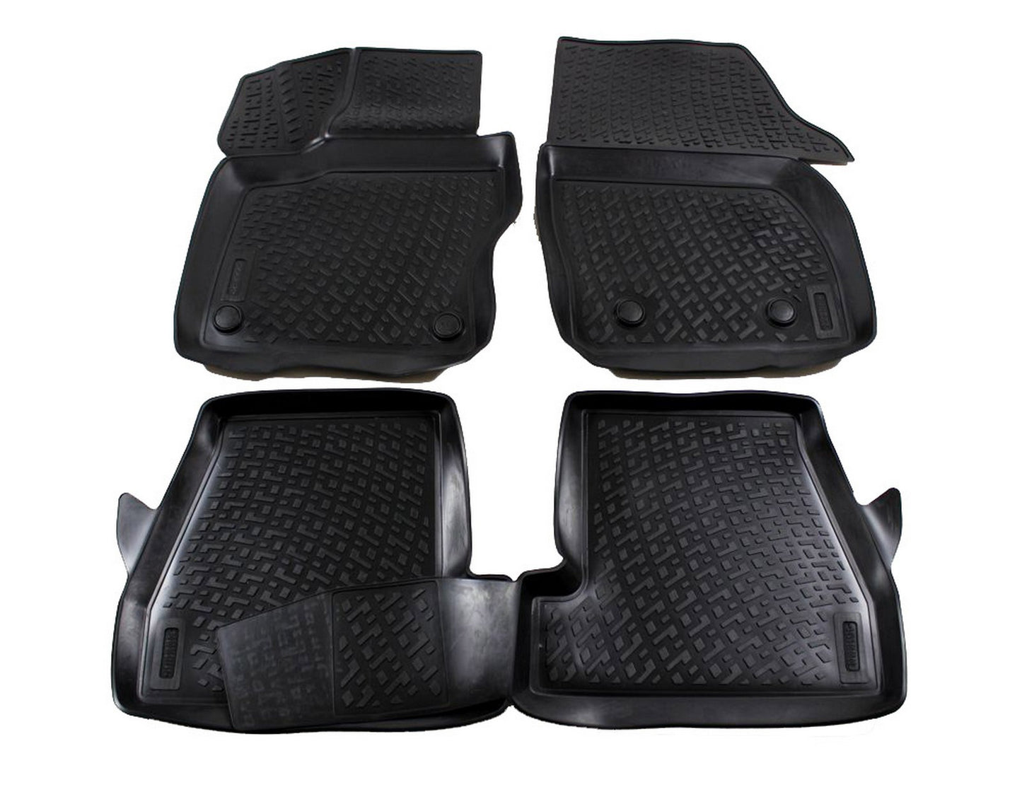 Covorase din cauciuc tip tavita Premium, Ford Focus, 2018-