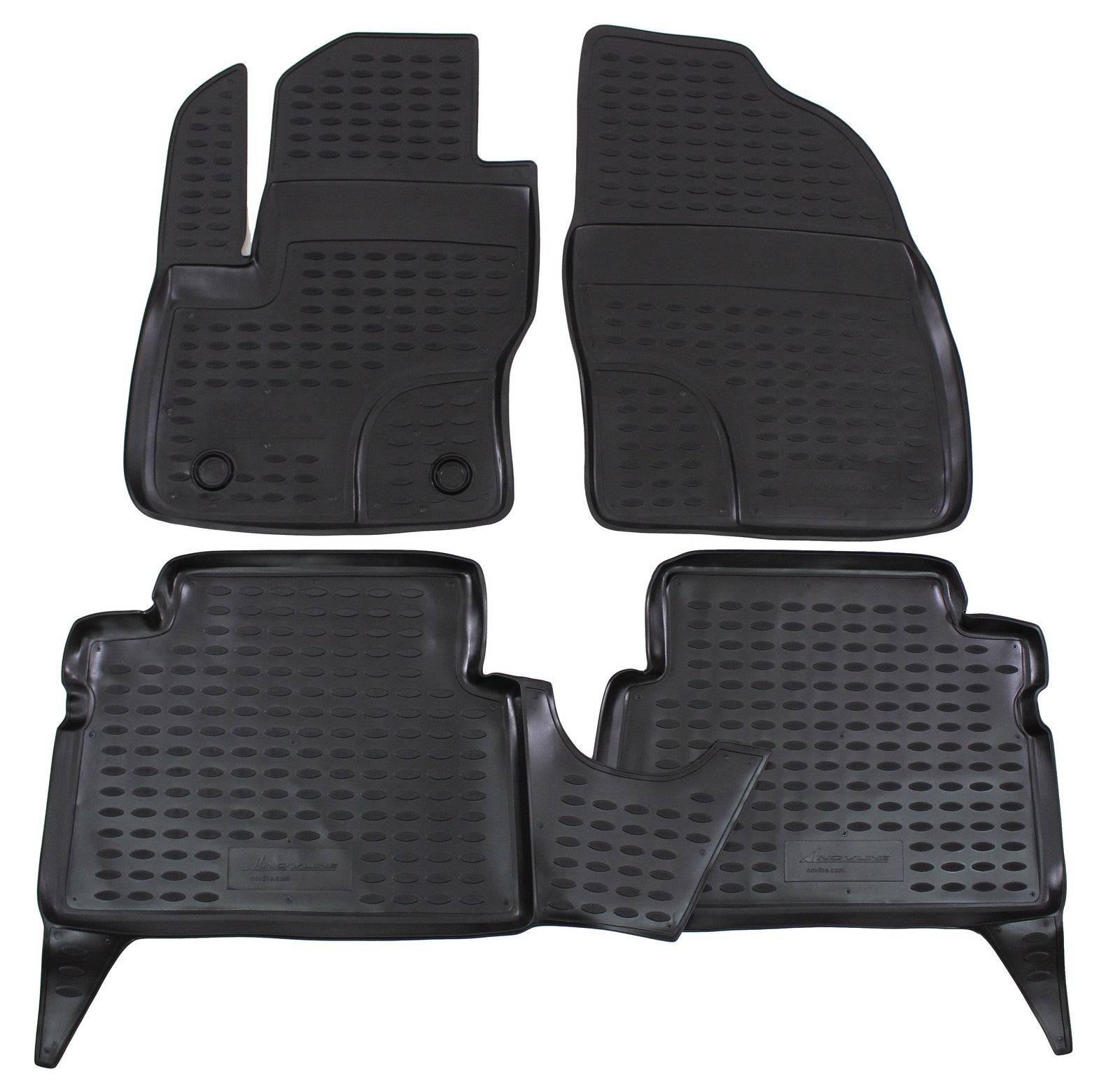 Covorase din cauciuc tip tavita Premium, Ford Focus C-Max, MPV, 2003-2007