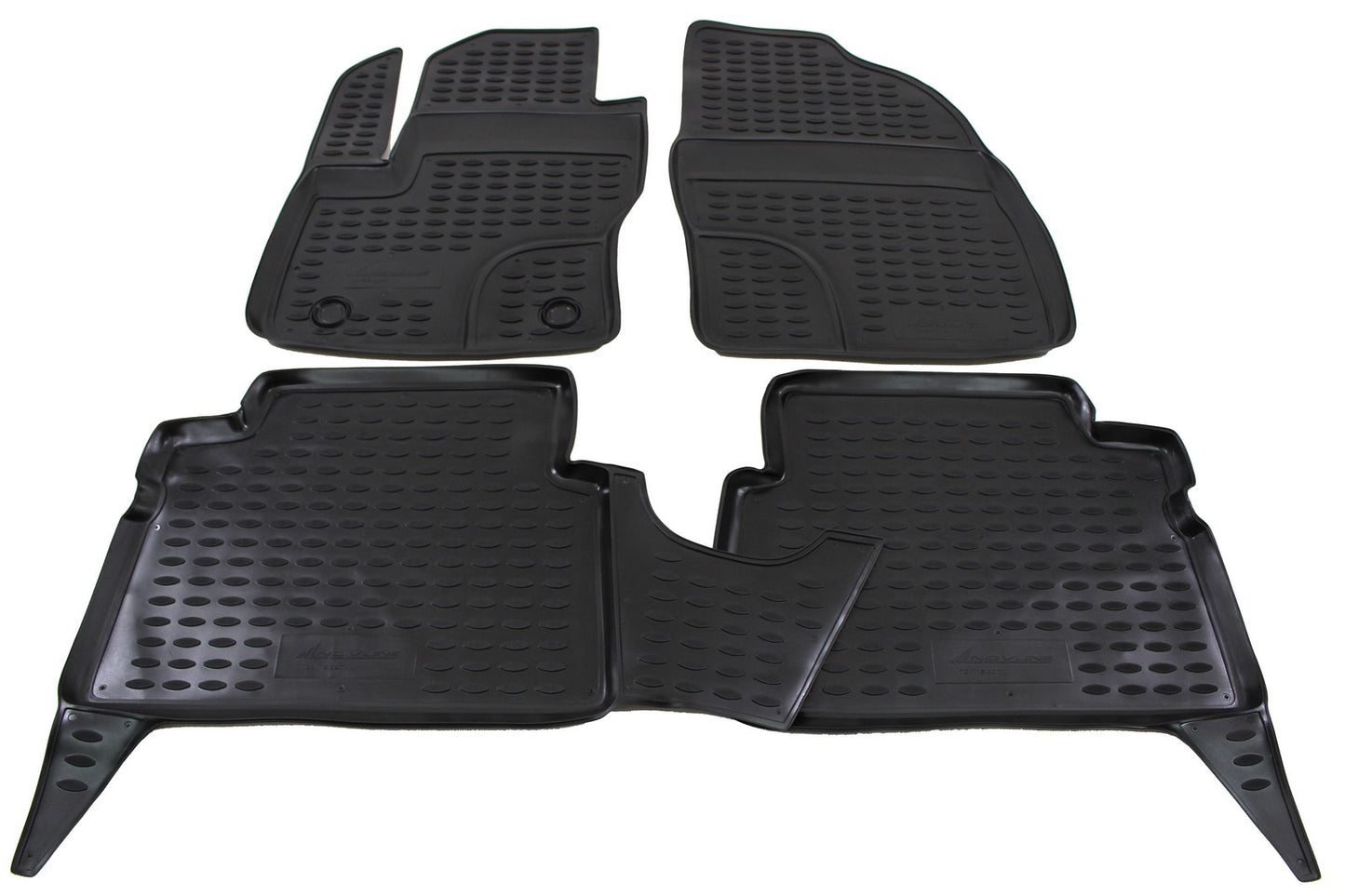 Covorase din cauciuc tip tavita Premium, Ford Focus C-Max, MPV, 2003-2007
