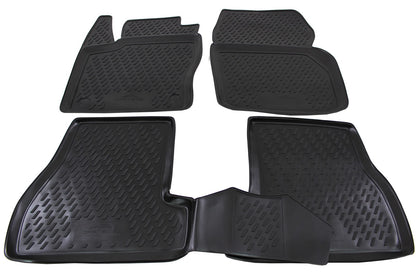 Covorase din cauciuc tip tavita Premium, Ford Focus III, 2011-2015