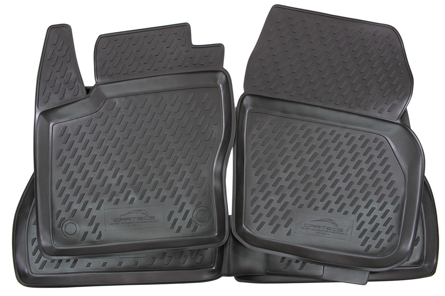 Covorase din cauciuc tip tavita Premium, Ford Focus III, 2011-2015