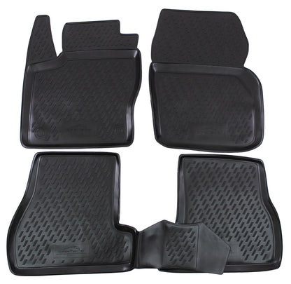 Covorase din cauciuc tip tavita Premium, Ford Focus III, 2011-2015