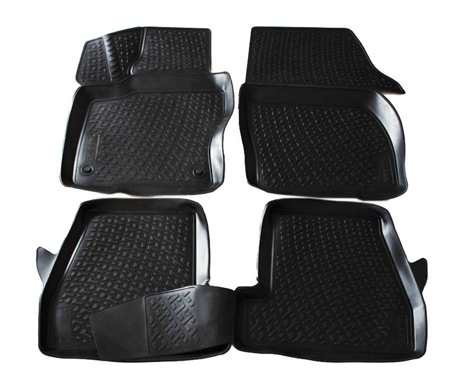 Covorase din cauciuc tip tavita Premium, Ford Focus III, 2011-2018