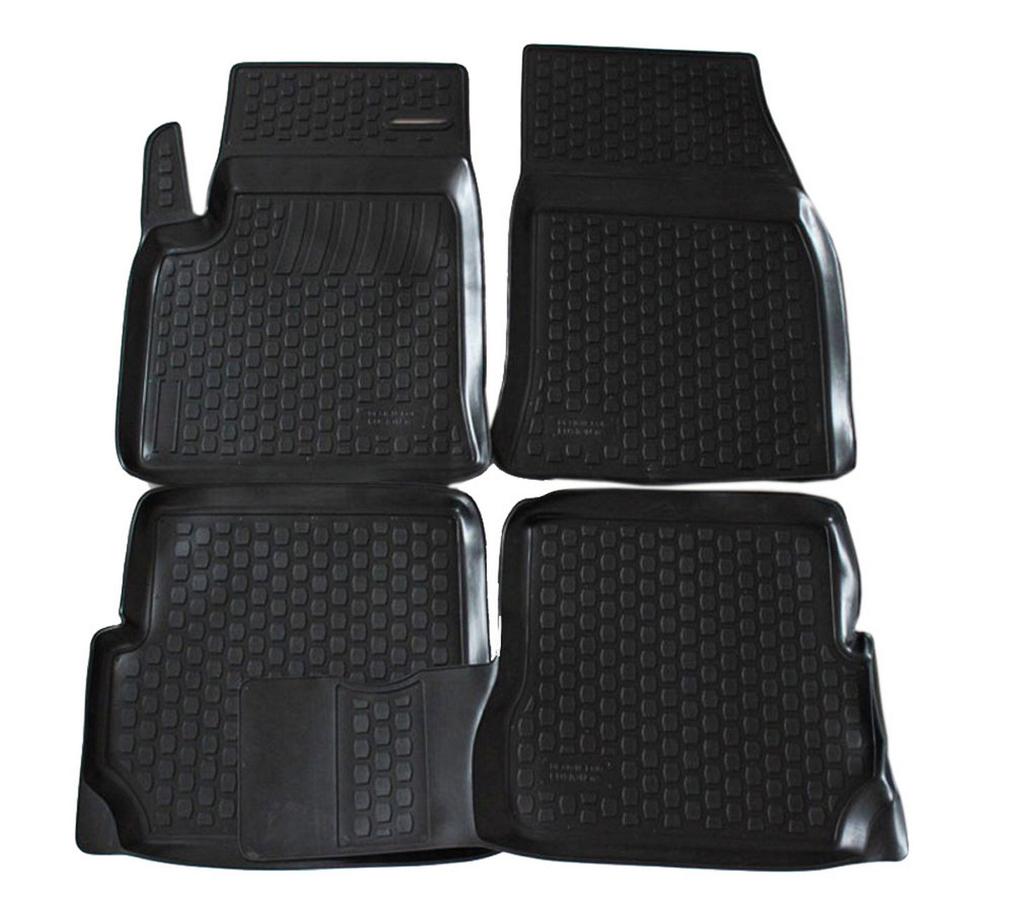 Covorase din cauciuc tip tavita Premium, Ford Fusion, 2002-2005