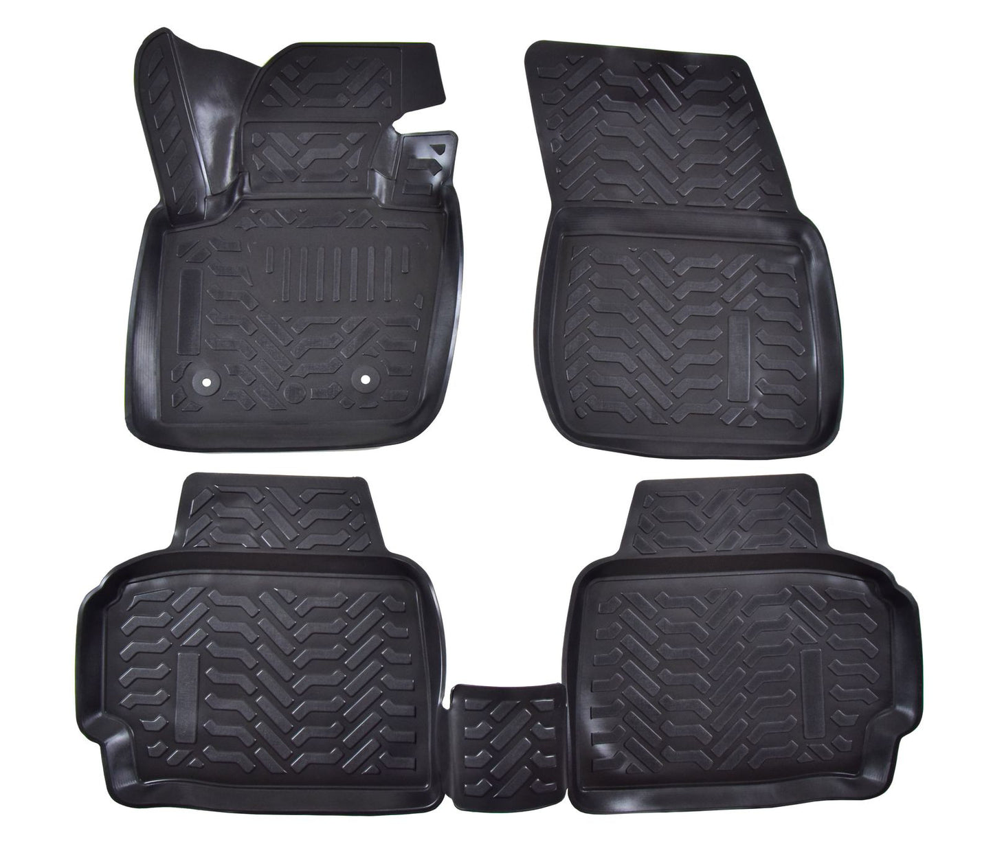 Covorase din cauciuc tip tavita Premium, Ford Mondeo (MK5), 2014-2022